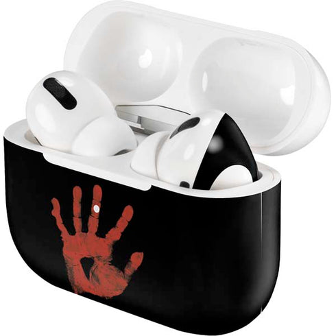 Bloody Handprint AirPods Skins