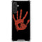 Bloody Handprint Galaxy A17 Clear Case