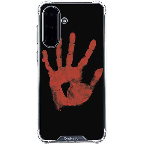 Bloody Handprint Galaxy A36 5G Clear Case