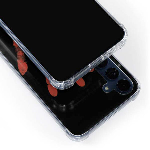 Bloody Handprint Galaxy A55 5G Clear Case