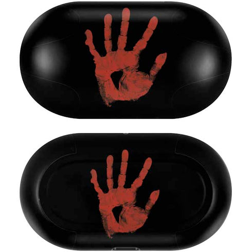 Bloody Handprint Galaxy Buds Skin