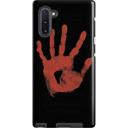 Bloody Handprint Galaxy Cases