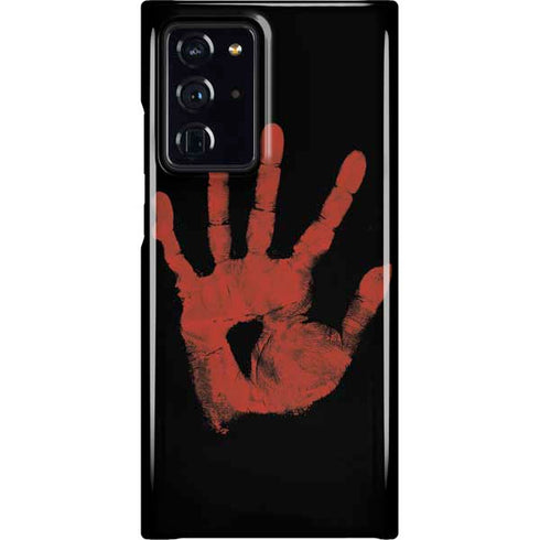 Bloody Handprint Galaxy Cases