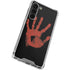 Bloody Handprint Galaxy S24 FE Clear Case