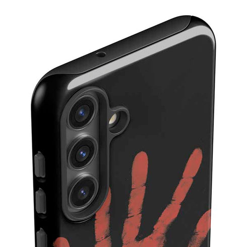 Bloody Handprint Galaxy S25 Impact Case