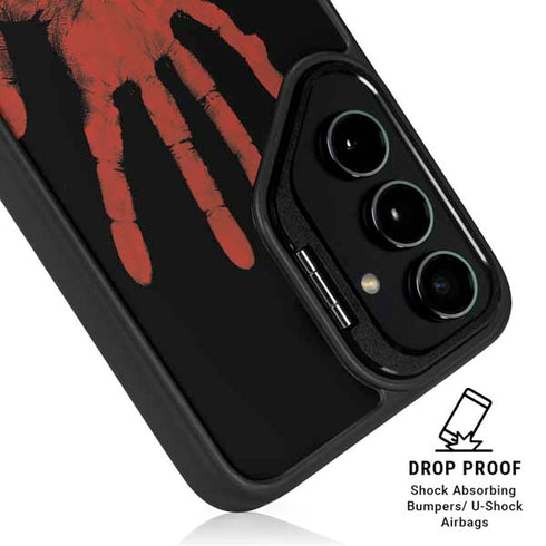 Bloody Handprint Galaxy S24 Kickstand Case