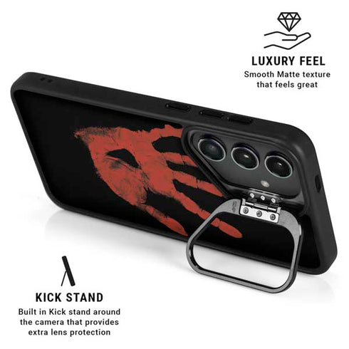 Bloody Handprint Galaxy S25 Plus Kickstand Case