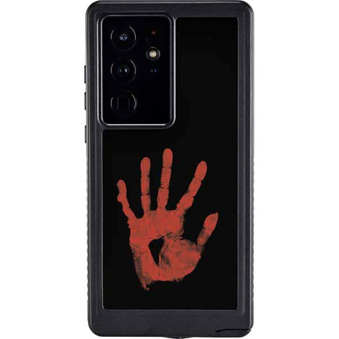 Bloody Handprint Galaxy S24 Ultra Waterproof Case