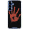 Bloody Handprint Galaxy S25 Clear Case