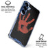 Bloody Handprint Galaxy S25 Plus Clear Case