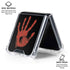 Bloody Handprint Galaxy Z Flip6 Clear Case