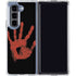 Bloody Handprint Galaxy Z Fold5 5G Clear Case