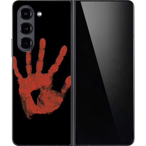 Bloody Handprint Galaxy Z Fold5 5G Skin