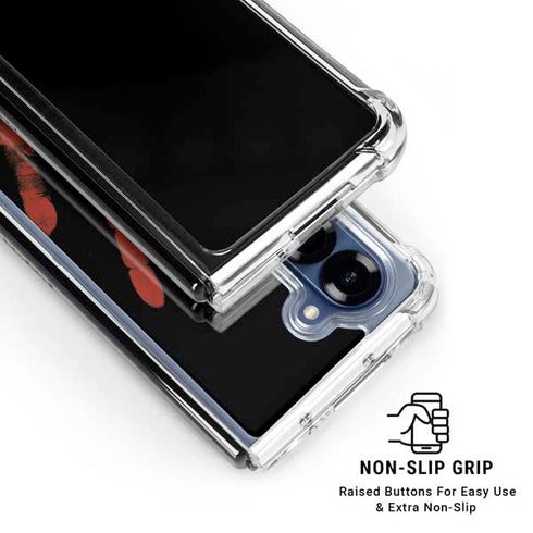 Bloody Handprint Galaxy Z Fold6 Clear Case