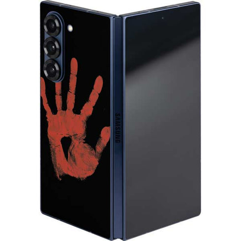 Bloody Handprint Galaxy Z Fold6 Skin