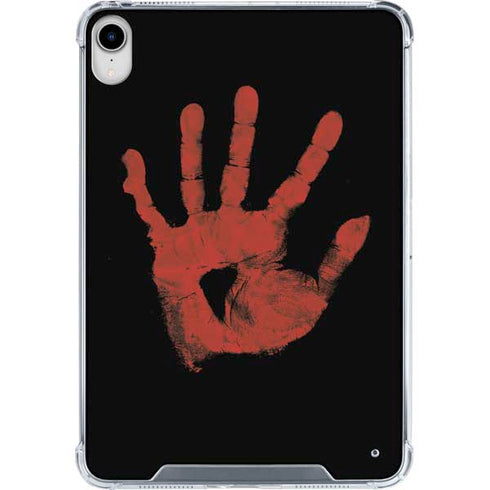 Bloody Handprint iPad 11th Gen (2025) Clear Case