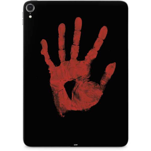 Bloody Handprint Apple iPad Pro Skin