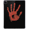 Bloody Handprint iPad Pro 11in (2024) Clear Case