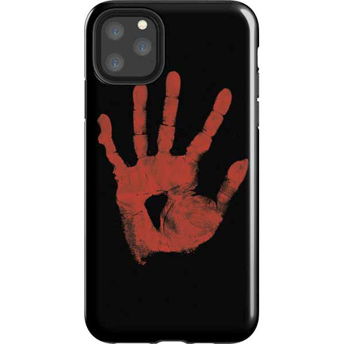 Bloody Handprint iPhone Cases