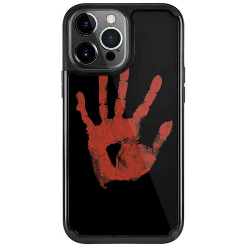 Bloody Handprint iPhone Cases