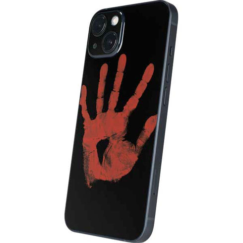 Bloody Handprint iPhone Skins