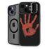 Bloody Handprint iPhone 15 Kickstand Case