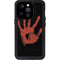 Bloody Handprint iPhone 15 Pro Waterproof Case