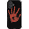 Bloody Handprint iPhone 16 Plus Impact Case