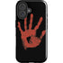 Bloody Handprint iPhone 16 Plus Impact Case