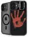 Bloody Handprint iPhone 16 Plus Kickstand Case