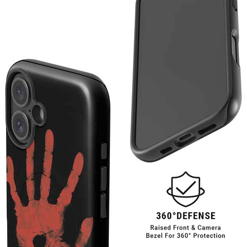 Bloody Handprint iPhone 16 Plus Magsafe Impact Case