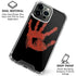 Bloody Handprint iPhone 16 Pro Clear Case