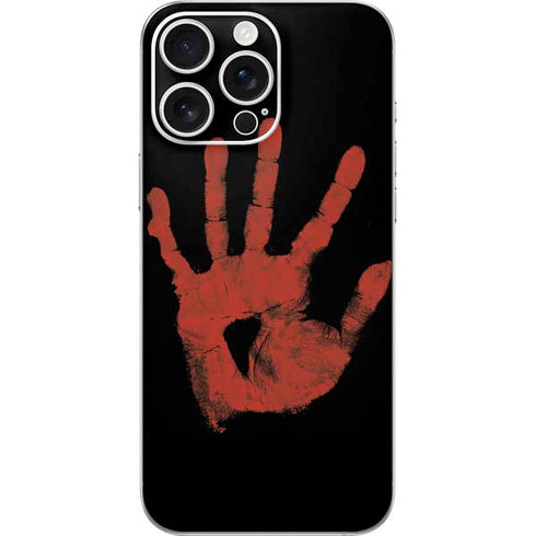 Bloody Handprint iPhone 16 Pro Max Skin