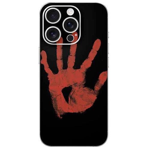 Bloody Handprint iPhone 16 Pro Skin