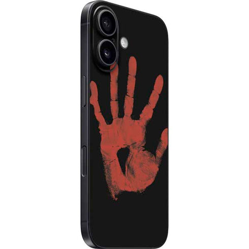 Bloody Handprint iPhone 16 Skin