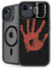 Bloody Handprint iPhone 16e Kickstand Case