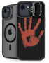 Bloody Handprint iPhone 16e Kickstand Case
