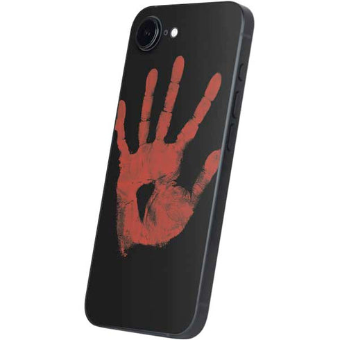Bloody Handprint iPhone 16e Skin
