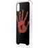 Bloody Handprint iPhone XS Clear Case
