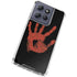 Bloody Handprint Moto G 5G (2025) Clear Case