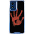Bloody Handprint Moto G Play 4G (2024) Clear Case