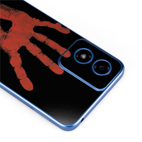 Bloody Handprint Moto G Play 4G (2024) Skin