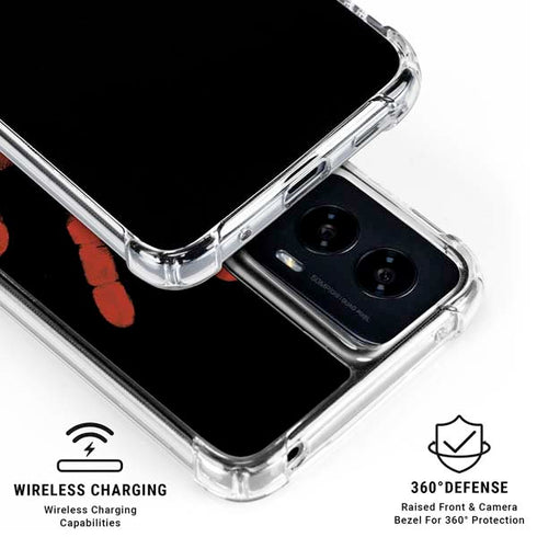 Bloody Handprint Moto G Power 5G (2024) Clear Case