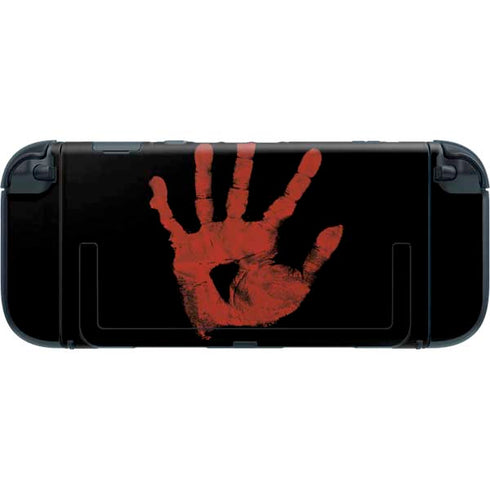 Bloody Handprint Nintendo Switch 2 (2025) with Joy-Con Skin