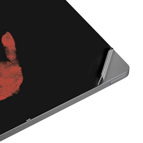 Bloody Handprint Laptop Skins