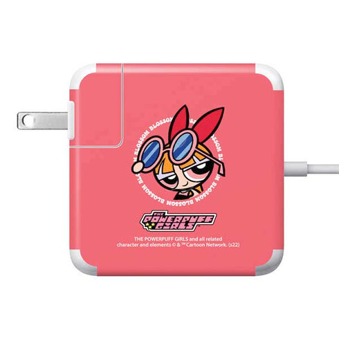 Cartoon Network Powerpuff Girls Blossom 85W Power Adapter (15 and 17 inch MacBook Pro Charger) Skin