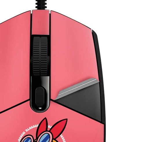 Cartoon Network Powerpuff Girls Blossom G203 Prodigy RGB Wired Gaming Mouse Skin