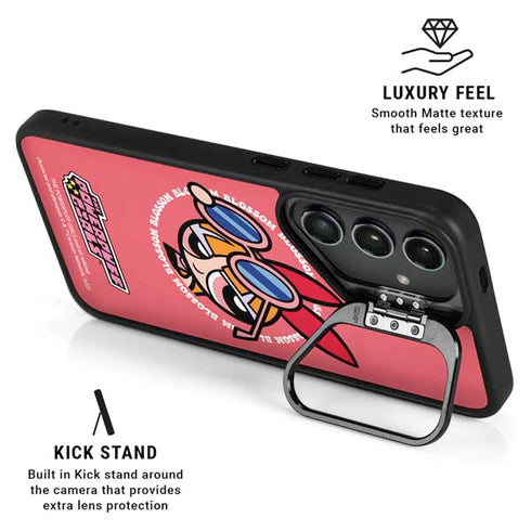 Cartoon Network Powerpuff Girls Blossom Galaxy S25 Kickstand Case