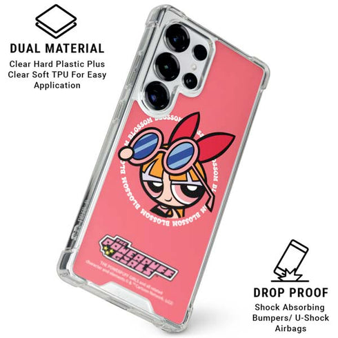 Cartoon Network Powerpuff Girls Blossom Galaxy S25 Ultra Clear Case
