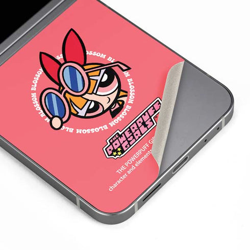 Cartoon Network Powerpuff Girls Blossom Galaxy Z Flip6 Skin